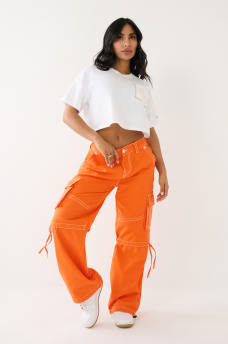 HORSESHOE PUFF PRINT CROP TEE, image 4