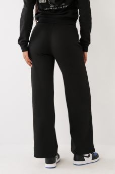 PANTALONES JOGGER ANCHO CON LOGOTIPO