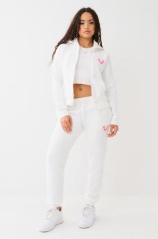 METALLIC HORSESHOE MID RISE JOGGER, image 2