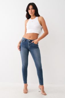 JENNIE MID RISE SKINNY JEAN, image 2