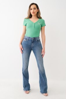 JOEY MID RISE FLARE JEAN, image 3