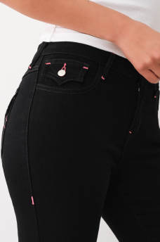 JENNIE SINGLE NEEDLE SKINNY JEAN, image 5