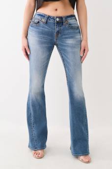 JEANS ACAMPANADOS JOEY CON COSTURAS DE ARCO&Iacute;RIS, image 3