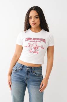 HERITAGE LOGO BABY TEE, image 2