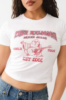 HERITAGE LOGO BABY TEE, image 1