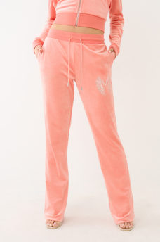  CRYSTAL HS WING VELOUR PANT, image 4