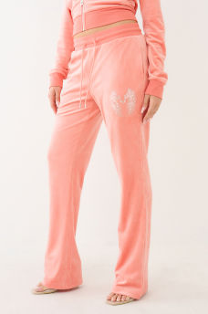  CRYSTAL HS WING VELOUR PANT, image 5