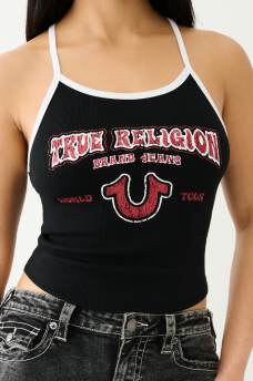  FADED TR LOGO RIB TANK