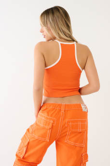  FADED TR LOGO RIB TANK