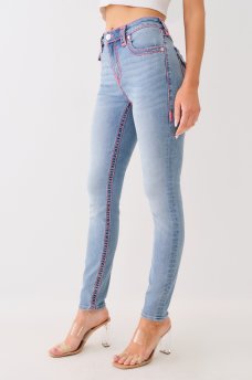 JENNIE MID RISE SUPER T SKINNY JEAN, image 2