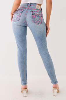 JENNIE MID RISE SUPER T CURVY SKINNY JEAN