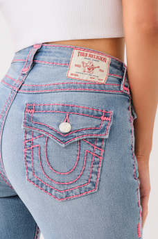 JENNIE MID RISE SUPER T SKINNY JEAN, image 1