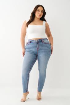 PLUS JENNIE HIGH RISE SUPER T CURVY SKINNY JEAN, image 2