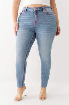 PLUS JENNIE HIGH RISE SUPER T CURVY SKINNY JEAN, image 3