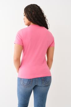 RAINBOW STITCH METALLIC LOGO TEE, image 3