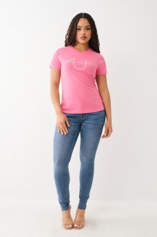 RAINBOW STITCH METALLIC LOGO TEE, image 4