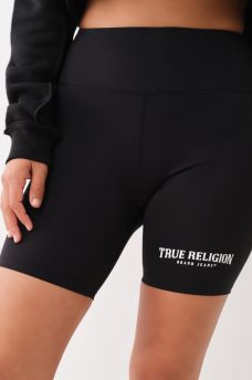 ARCHED LOGO BIKER SHORT, image 1