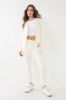 METALLIC HORSESHOE LOGO JOGGER, image 2