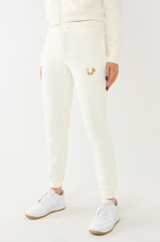 METALLIC HORSESHOE LOGO JOGGER, image 1