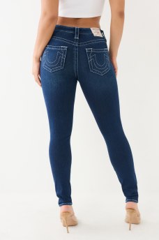 JENNIE MID RISE TERRY SKINNY JEAN, image 6