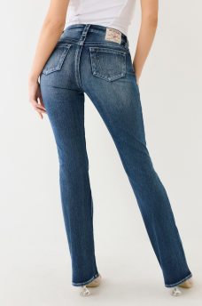 BECCA MID RISE TERRY BOOTCUT JEAN, image 6