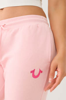  METALLIC HORSESHOE LOGO JOGGER , image 4