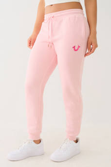  METALLIC HORSESHOE LOGO JOGGER , image 1