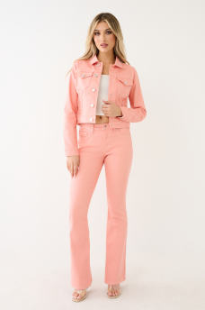 JESSE CROP DENIM JACKET, image 5