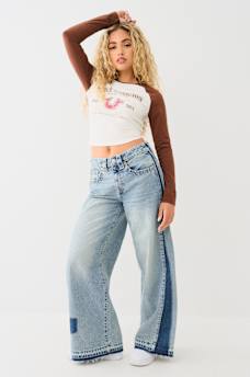 VINTAGE LOGO RAGLAN LONG SLEEVE TOP, image 3