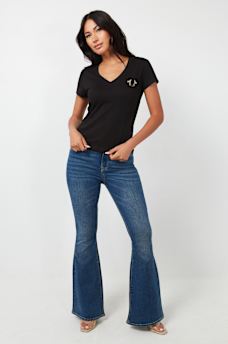 CRYSTAL WING HORSESHOE TEE, image 4
