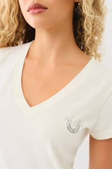 CRYSTAL WING HORSESHOE TEE, image 2