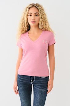 CRYSTAL WING HORSESHOE TEE, image 3