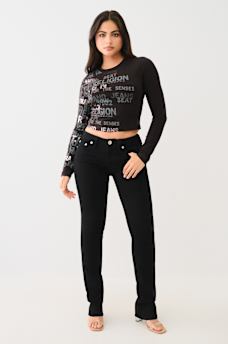 METALLIC LOGO LONG SLEEVE BABY TEE, image 3