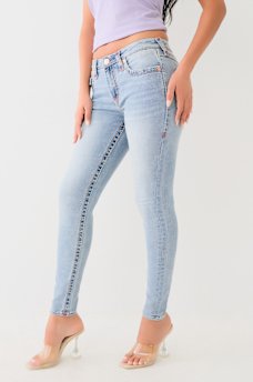 HALLE MID RISE SUPER T SKINNY JEAN, image 2