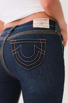 JENNIE SPADE POCKET BIG T SKINNY JEAN, image 1