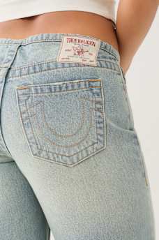 LEILA CUFFED LOW RISE BAGGY JEAN, image 5