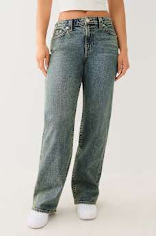 LEILA HIGH RISE CARPENTER WIDE LEG JEAN , image 4