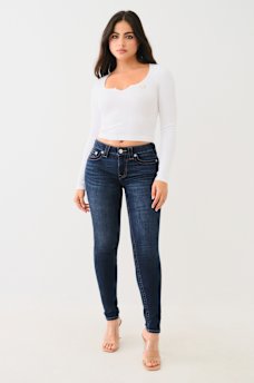 SEAMLESS NOTCH LONG SLEEVE TOP, image 4