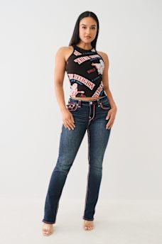 ANNIVERSARY PRINT RIB TANK, image 2