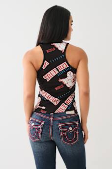 ANNIVERSARY PRINT RIB TANK, image 3