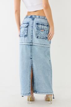 CONVERTIBLE SADIE MAXI CARGO SKIRT, image 5