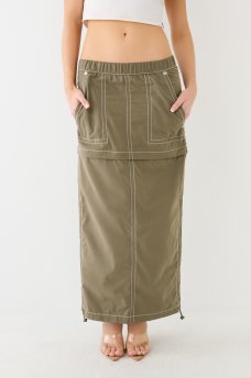 CONVERTIBLE SADIE MAXI CARGO SKIRT, image 4