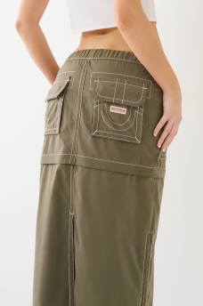 CONVERTIBLE SADIE MAXI CARGO SKIRT, image 7