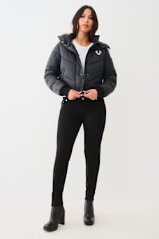 FUR TRIM PUFFER JACKET, image 3