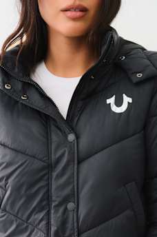 FUR TRIM PUFFER JACKET, image 4