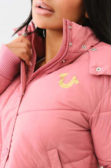 FUR TRIM PUFFER JACKET, image 2