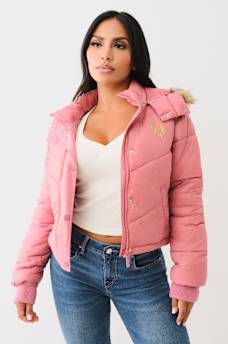 FUR TRIM PUFFER JACKET, image 4