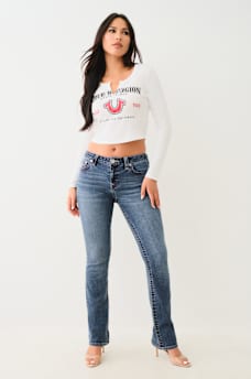 BILLIE MID RISE STRAIGHT JEAN, image 2