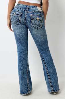 JOEY LOW RISE BIG T FLARE JEAN, image 4