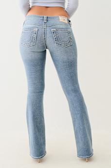 BECCA CRYSTAL LOW RISE SUPER T BOOTCUT JEAN, image 5
